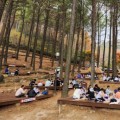 보성 제암산자연휴양림에 전국 캠핑족 모였다