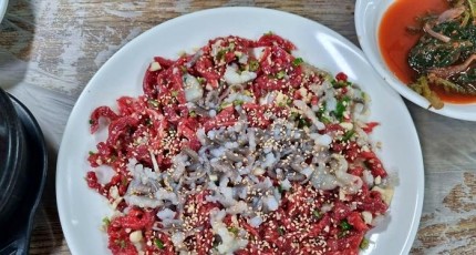 [로컬맛집]목포 '낙지둠벙', 소낙탕탕이로 현지인의 입맛을 사로잡다