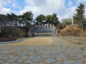 남원 요천경관과 춘향제 불꽃놀이를 감상하는 금암공원