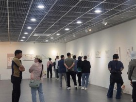고흥군, 캘리그라피 전시회 '다시, 봄' 5월 16일까지 연장