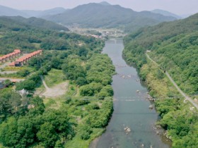 하천 위 횡단, 곡성 대황강모험시설…총길이 216m 규모