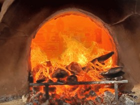 장작가마 보며 불멍하러 영암도기박물관으로 오세요