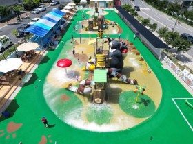 바닥분수 등 26개 물놀이…구례 “나들이 워터파크” 무료개장