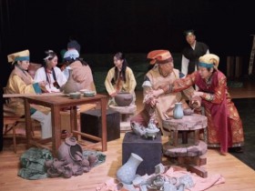 강진아트홀, 극단청자 '파릇한 그릇에 담긴' 뮤지컬 공연