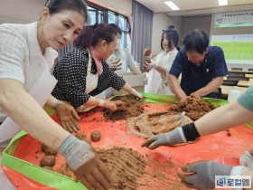 주암면기초생활거점조성사업, EM흙공 투척으로 보성강 환경 개선 ‘첫걸음’