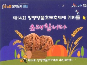 손지압용 명품 호도…´제14회 장평 명품 호도축제＇10월 1일 개막