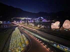 포천 한탄강 가든 나이트 투어, 이국적 빛의 정원으로 변신
