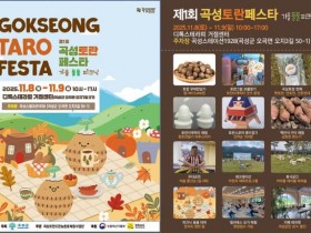 가을 축제의 별미, 2025 곡성토란페스타 열린다