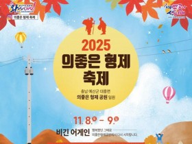 충남 예산 '의좋은형제축제' 개막...볏짚 미끄럼틀·불꽃 판타지
