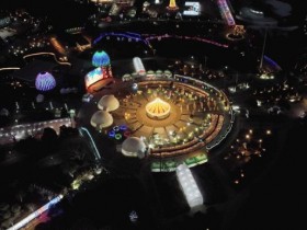 함평엑스포공원서, 송년의 밤 전통 불꽃놀이 ‘낙화놀이’ 개최