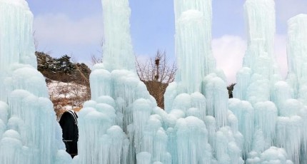 [로컬여행] 충남의 알프스, 청양 칠갑산 얼음분수축제 2026, 썰매·주차 가이드
