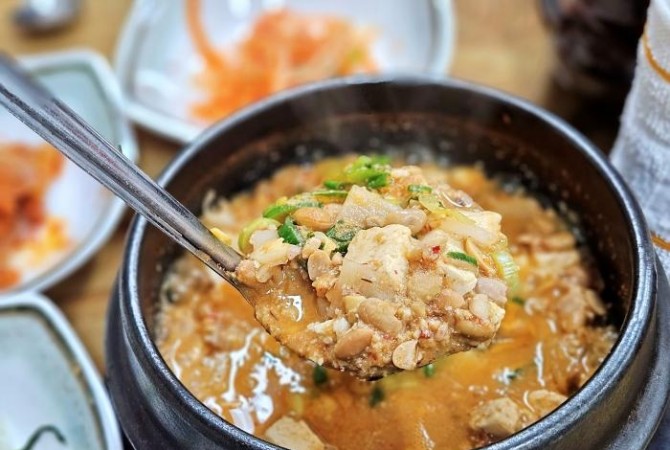 [로컬맛집] 집밥 생각날때, 순천 연향동 전주산들청국장 저녁 식사