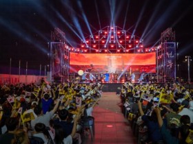 옥포 앞바다서 해상불꽃전투 재현…거제 옥포대첩축제 6월 12일 개막