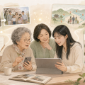 AI 활용하는 80세 엄마와 20대 딸, 우리 집 가정의 달