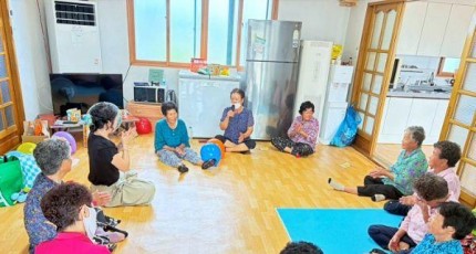 강진군 군동면, 음악과 함께하는 신나는 실버복지 프로그램 운영