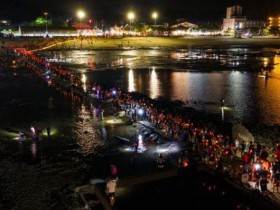바다가 갈라지는 1.5㎞의 길…보령 무창포 신비의 바닷길 축제