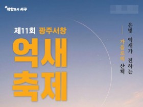 광주서창억새축제 10월 15일 개막…영산강변서 음악·노을·휴식 만난다