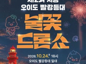 시흥 오이도 가을밤, 24일 불꽃·드론쇼로 빛난다